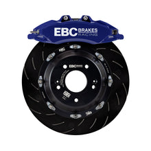 Load image into Gallery viewer, EBC Racing 00-06 BMW M3 (E46) Blue Apollo-6 Calipers 355mm Rotors Front Big Brake Kit

