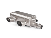 Load image into Gallery viewer, Akrapovic 16-17 Porsche 911 Carrera S/4/4S/GTS (991.2) Slip-On Line (Titanium) w/ Titanium Tips
