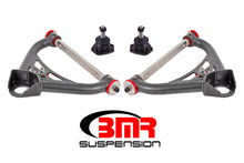 Load image into Gallery viewer, BMR 70-81 2nd Gen F-Body Non-Adj. Upper A-Arms (Polyurethane) - Black Hammertone
