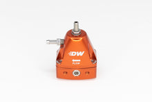 Load image into Gallery viewer, DeatschWerks DWR1000iL In-Line Adjustable Fuel Pressure Regulator - Orange
