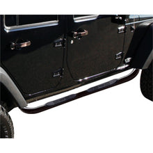 Load image into Gallery viewer, Rampage 2007-2018 Jeep Wrangler(JK) Unlimited 3 Inch Round Nerf Bar - Black
