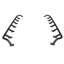 Load image into Gallery viewer, Go Rhino SRM300 Dual Rail Kit (For 80x40in. Rack) - Tex. Blk (Rails ONLY - Req. Platform)
