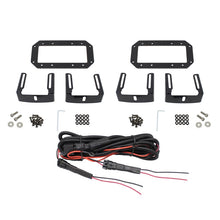 Load image into Gallery viewer, Westin HDX Flush Mount B-FORCE LED Light Kit (Set of 2) w/wiring harness - Black
