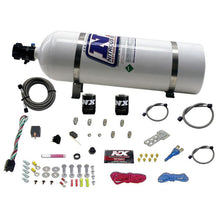 Load image into Gallery viewer, Nitrous Express Shark SHO 400 HP Single Nozzle Nitrous Kit w/15lb Bottle

