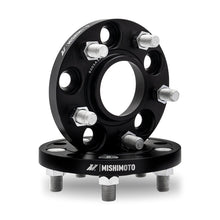 Load image into Gallery viewer, Mishimoto Wheel Spacers - 5X114.3 / 70.5 / 15 / M14 - Black
