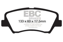 Load image into Gallery viewer, EBC 13+ Hyundai Elantra 1.8 Yellowstuff Front Brake Pads
