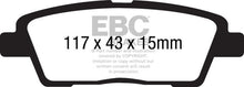 Load image into Gallery viewer, EBC 10-11 Hyundai Genesis 3.8 Redstuff Rear Brake Pads
