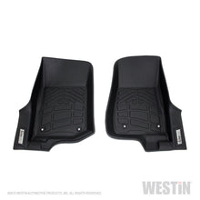 Load image into Gallery viewer, Westin 2018-2019 Jeep Wrangler JL Wade Sure Fit Floor Liners Front - Black
