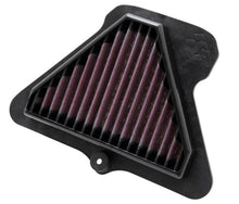 Load image into Gallery viewer, K&amp;N Race Specific Unique Triangular Replacement Air Filter for 11-14 Kawasaki ZX1000 Ninja ZX-10R
