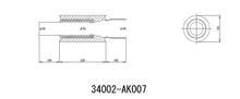 Load image into Gallery viewer, HKS UNIVERSAL EX H/M SUS 130-65 (MOQ: 8pcs)
