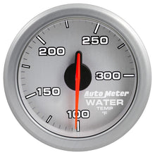 Load image into Gallery viewer, Autometer Airdrive 2-1/6in Water Temperature Gauge 100-300 Degrees F - Silver
