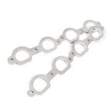 Load image into Gallery viewer, Stainless Works Chevrolet LS7 D-Port Shaped Header 304SS Exhaust Flanges 1-7/8in Primaries

