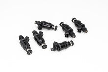 Load image into Gallery viewer, DeatschWerks Universal 800cc Low Impedance 11mm Upper Injector - Set of 6
