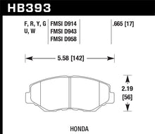 Load image into Gallery viewer, Hawk 12-15 Honda Civic Si / 03-14 Honda Accord Sedan/Coupe DTC-70 Race Front Brake Pads
