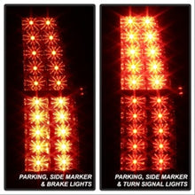 Load image into Gallery viewer, Spyder Chevy Suburban/GMC Yukon/Yukon Denali 07-14 LED Tail Lights Blk Smke ALT-YD-CSUB07-LED-BSM

