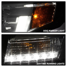 Load image into Gallery viewer, Spyder Chevy Tahoe / Suburban 2015 -2016 Projector Headlights - DRL LED - Chrome PRO-YD-CTA15-DRL-C
