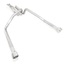 Load image into Gallery viewer, Stainless Works 2006-09 Trailblazer SS 6.0L 2-1/2in Chambered Exhaust X-Pipe Side Bumper Exit
