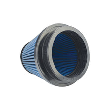 Load image into Gallery viewer, Injen NanoWeb Dry Air Filter 4.0 Flange w/ShurLok / 5.63 Base OD /6.0 Tall /4.0 Top w/Barb Fitting
