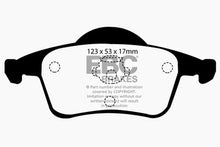 Load image into Gallery viewer, EBC 01-05 Volvo S60 2.3 Turbo T5 Redstuff Rear Brake Pads
