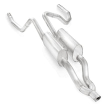 Load image into Gallery viewer, Stainless Works 2009-16 Dodge Ram 5.7L Truck Exhaust 3in Y-Pipe S-Tube Mufflers Under Bumper Exit

