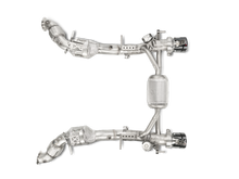 Load image into Gallery viewer, Akrapovic 16-17 Ferrari 488 GTB/488 Spyder Slip-On Line (Titanium) w/ Carbon Tips

