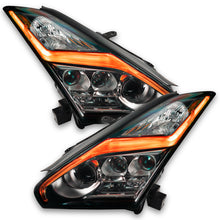 Load image into Gallery viewer, Oracle 15-21 Nissan GT-R RGB+W Lightning Bolt Headlight DRL Upgrade Kit ColorSHIFT w/ BC1 Controller
