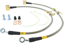 Load image into Gallery viewer, StopTech 06-09 Chevy Trailblazer Stainless Steel Front Brake Lines
