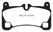 Load image into Gallery viewer, EBC 08 Porsche Cayenne 4.8 Turbo Yellowstuff Rear Brake Pads
