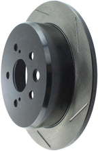Load image into Gallery viewer, StopTech Power Slot 06-10 Lexus IS250 Rear Left Slotted Rotor
