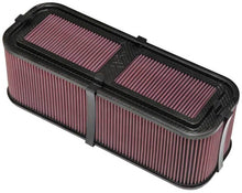 Load image into Gallery viewer, K&amp;N Custom Racing Assembly 19in x 6.5in Carbon Fiber Air Filter
