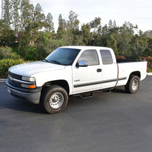 Load image into Gallery viewer, Westin 99-13 Chevrolet Silverado 1500 (Ext. Cab) Outlaw Drop Nerf Step Bars - Textured Black
