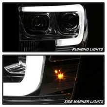 Load image into Gallery viewer, Spyder Dodge Ram 1500 06-08 V2 Projector Headlights - Light Bar DRL - Chrome (PRO-YD-DR06V2-LB-C)
