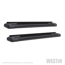 Load image into Gallery viewer, Westin SG6 Black Aluminum Running Boards 74.25in
