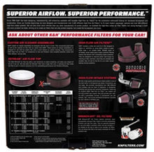 Load image into Gallery viewer, K&amp;N 14in Red Custom Air Cleaner Assembly - 5.125in ID x 14in OD x 2.75in H x 1.25in Drop Base
