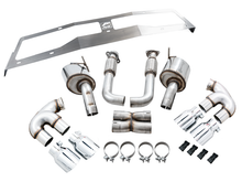 Load image into Gallery viewer, AWE Tuning 2020 Chevrolet Corvette (C8) Touring Edition Exhaust - Quad Chrome Silver Tips
