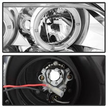 Load image into Gallery viewer, Spyder BMW Z3 96-02 Projector Headlights LED Halo Chrome High H1 Low H1 PRO-YD-BMWZ396-HL-C
