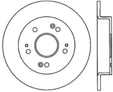 Load image into Gallery viewer, StopTech Power Slot Slotted 06-08 Honda Civic Si CRYO Rear Left Rotor
