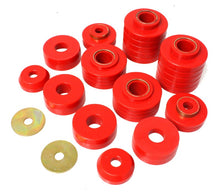 Load image into Gallery viewer, Energy Suspension 80-98 Ford F250/F350 / 80-92 Ford F100/F150 / 85-98 Ford F450 Red Body Mount Set

