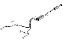Load image into Gallery viewer, Borla F-150 2021 2.7L/3.5L 4dr CC SB EC STB Lari/King R/Plinum/LTD 3/2.25 SRE CB Touring CHR Tips
