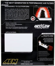 Load image into Gallery viewer, AEM 02-07 Dodge Ram 3.7L (V6)/4.7L-5.9L (V8) Dryflow Panel Air Filter
