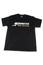 Load image into Gallery viewer, Aeromotive Logo T-Shirt (Black) - XXXL
