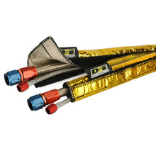 Load image into Gallery viewer, DEI Heat Shroud 1/2in to 1-1/4in I.D. x 3ft - Gold
