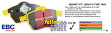 Load image into Gallery viewer, EBC 95-97 Nissan Sentra 1.6 Yellowstuff Rear Brake Pads
