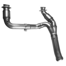 Load image into Gallery viewer, Kooks 11-13 GM 1500 Series Truck 6.2L 3in x OEM Out GREEN Cat SS Y Pipe Kooks HDR Req
