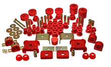 Load image into Gallery viewer, Energy Suspension 73-80 Chevy/GMC 4WD (w/ Stock Front Springs) Red Hyper-flex Master Bushing Set
