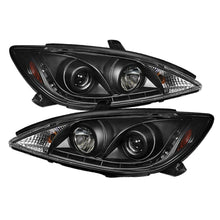 Load image into Gallery viewer, Spyder Toyota Camry 02-06 Projector Headlights DRL Black High H1 Low H1 PRO-YD-TCAM02-DRL-BK
