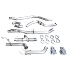Load image into Gallery viewer, AWE Tuning 22+ Honda Civic Si/Acura Integra Track Edition Catback Exhaust - Dual Chrome Silver Tips

