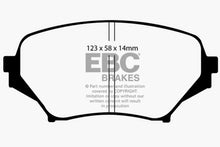 Load image into Gallery viewer, EBC 06-15 Mazda Miata MX5 2.0 Redstuff Front Brake Pads
