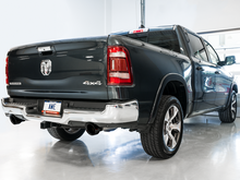 Load image into Gallery viewer, AWE Tuning 19-21 RAM 1500 5.7L (w/Cutouts) 0FG Dual Rear Exit Cat-Back Exhaust - Diamond Black Tips
