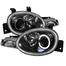 Load image into Gallery viewer, Spyder Dodge Neon 95-99/Plymouth Neon 95-99 Projector Headlights LED Halo Blk PRO-YD-DN95-HL-BK
